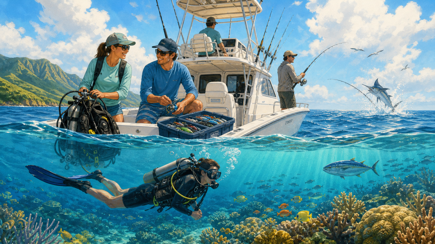 Editorial overview for What to Expect on Your First Deep-Sea Fishing and Diving Trip